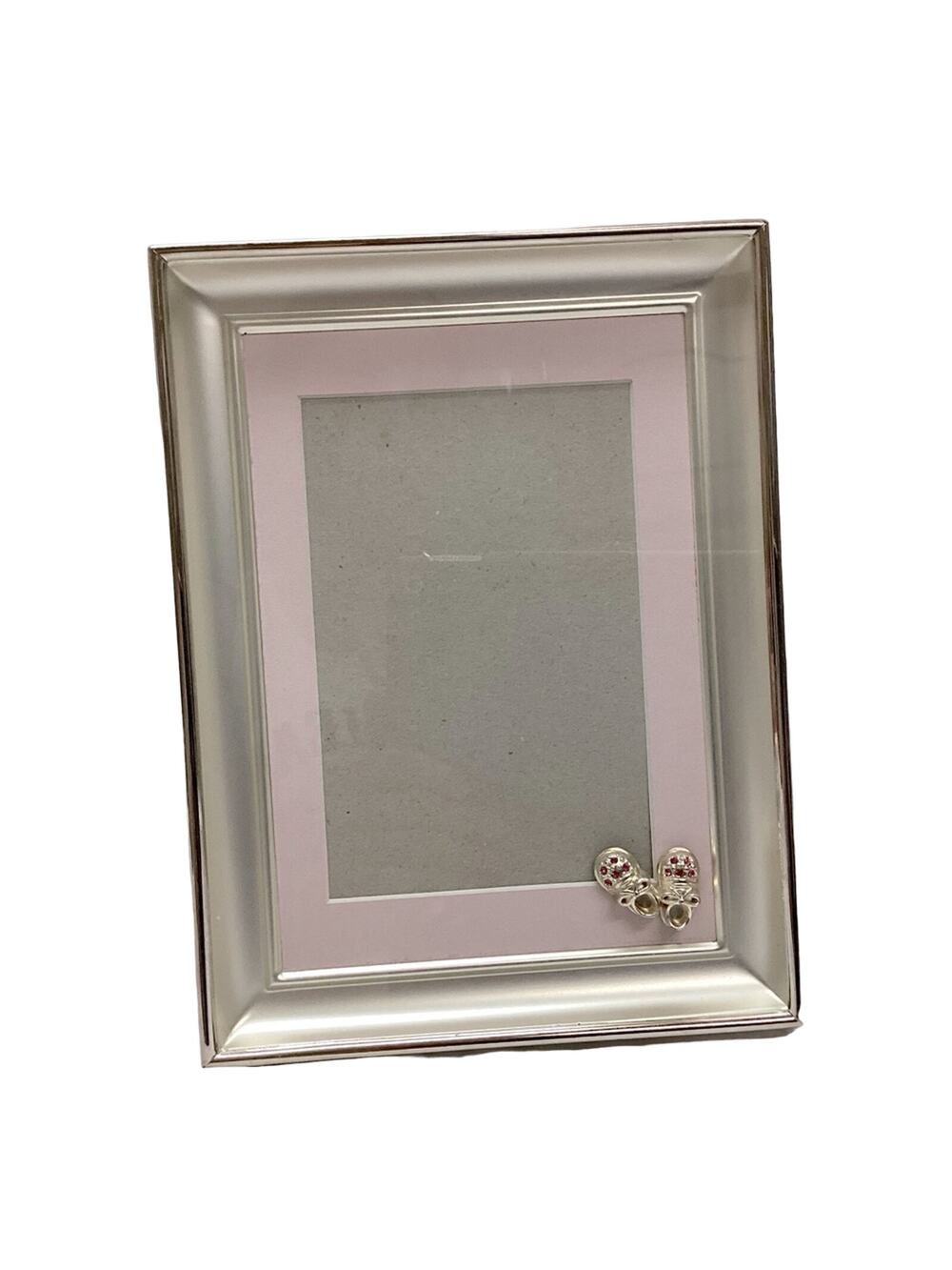 New Baby Girl Padded Picture Frame